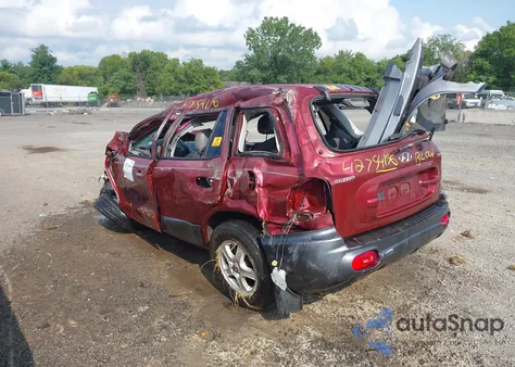 2002 Hyundai Santa Fe Gls/Lx from USA, damaged, VIN KM8SC73D22U202644